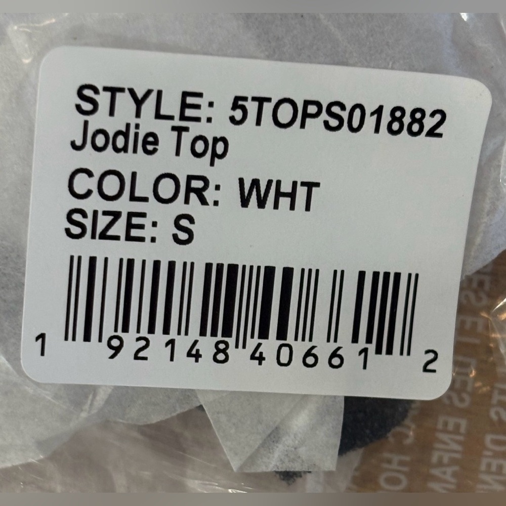 A.L.C. Jodie Crochet-Trim 
 Top – White – New With Tags - Picture 12 of 12